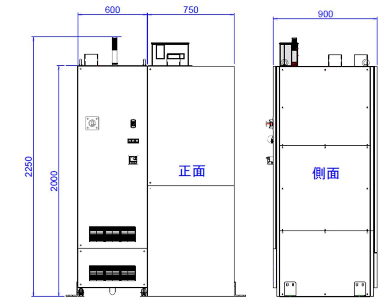 高濃度超純臭氧發(fā)生器(連續(xù)供給類(lèi)型)(圖1)